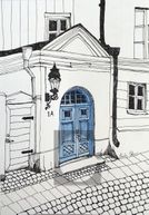 Den blå dörren på Bredgränd